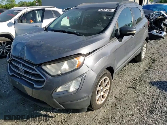 2018 Ford EcoSport SE with VIN MAJ3P1TE4JC220429, listed as a Copart auction lot 52817305 with 64,692 mi miles and Salvage title. Bid and sale history available at DreamBid. Image 12.