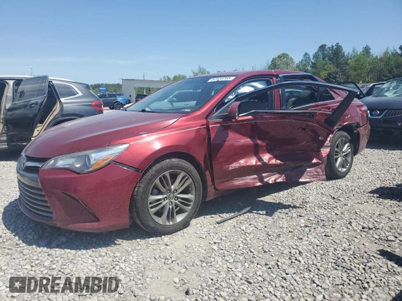 2017 Toyota Camry XLE with VIN 4T1BF1FK2HU796546, listed as a Copart auction lot 52559385 with 133,499 mi miles and Salvage Title. Bid and sale history available at carsss.com. Image 1.