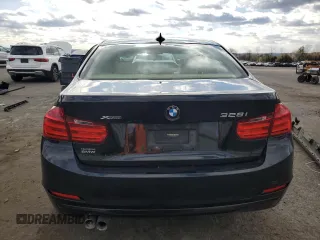 2015 BMW 3 Series 328i xDrive with VIN WBA3B5C52FF960001, listed as a Copart auction lot 52235695 with 80,950 mi miles and Salvage Title. Bid and sale history available at carsss.com. Image 6.