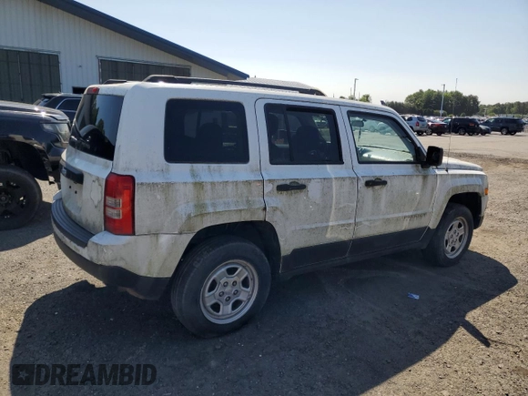 2012 Jeep Patriot Sport z VIN 1C4NJRBB6CD667450, wystawiony jako Copart lot #59135465 z przebiegiem 79 865 mil mil oraz Czysty tytuł • Clean title. Historia ofert i sprzedaży dostępna na DreamBid. Obrazek 3.