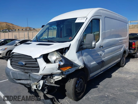 2016 Ford Transit z VIN 1FTYE2CM6GKA15762, wystawiony jako IAAI lot #41338363 z przebiegiem Nie podano mil oraz . Historia ofert i sprzedaży dostępna na DreamBid. Obrazek 17.