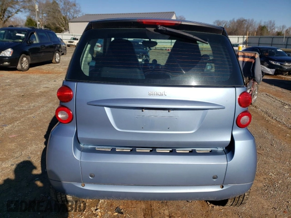 2011 Smart fortwo Pure with VIN WMEEJ3BA3BK432164, listed as a Copart auction lot 43130025 with 72,440 mi miles and Salvage title. Bid and sale history available at DreamBid. Image 6.
