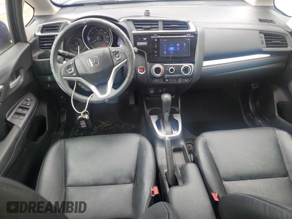 2017 Honda Fit EX-L with VIN 3HGGK5H81HM707327, listed as a Copart auction lot 55898805 with 53,579 mi miles and Clean title. Bid and sale history available at DreamBid. Image 8.