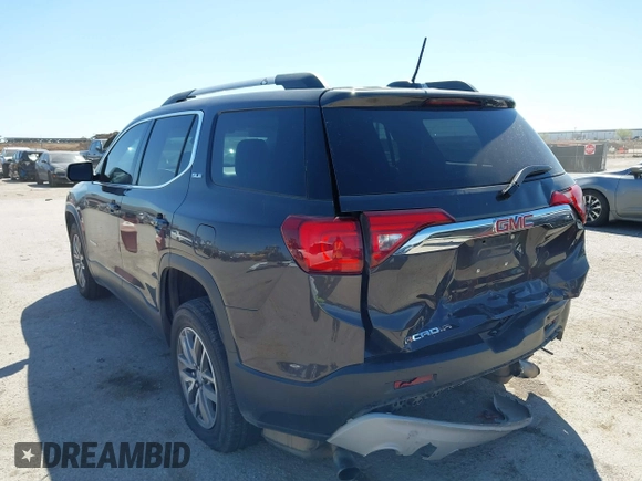 2018 GMC Acadia SLE with VIN 1GKKNLLS3JZ225202, listed as a IAAI auction lot 41870847 with 157,040 mi miles and . Bid and sale history available at DreamBid. Image 3.