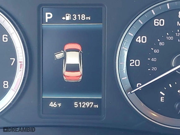 2019 Hyundai Sonata Sport with VIN 5NPE34AF4KH804430, listed as a IAAI auction lot 41663733 with 51,297 mi miles. Bid and sale history available at carsss.com. Image 15.