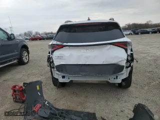 2023 Kia Sportage X-Line with VIN 5XYK6CAF6PG087449, listed as a Copart auction lot 47296365 with 86,165 mi miles and Salvage Title. Bid and sale history available at carsss.com. Image 6.