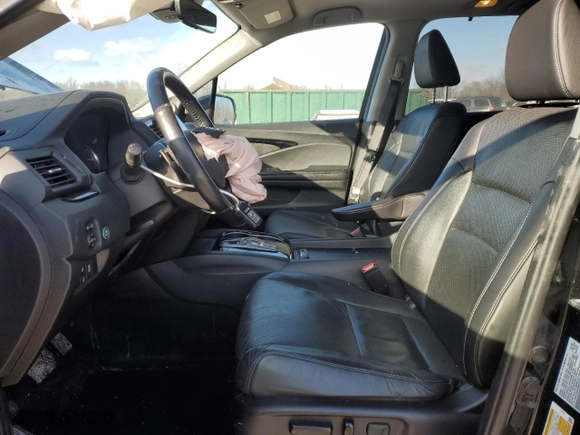 2021 Honda Pilot Elite with VIN 5FNYF6H07MB033643, listed as a Copart auction lot 45876505 with 86,709 mi miles and Salvage Title. Bid and sale history available at carsss.com. Image 7.