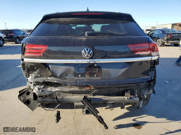 2020 Volkswagen Atlas Cross Sport 3.6L V6 SEL with VIN 1V2EE2CA2LC229532, listed as a Copart auction lot 87863795 with 88,561 mi miles and Salvage Title. Bid and sale history available at carsss.com. Image 6.