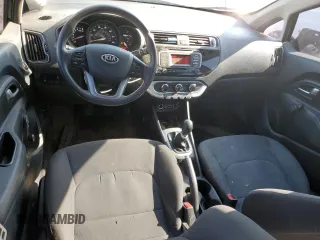 2017 Kia Rio LX with VIN KNADM4A38H6054870, listed as a Copart auction lot 61201624 with 94,540 mi miles and Non Repairable. Bid and sale history available at carsss.com. Image 8.