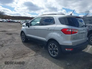 2018 Ford EcoSport SE with VIN MAJ6P1UL3JC249592, listed as a IAAI auction lot 41975652 with 34,360 mi miles. Bid and sale history available at carsss.com. Image 3.