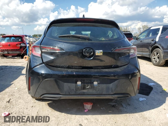 2022 Toyota Corolla Hatchback SE with VIN JTND4MBEXN3163326, listed as a Copart auction lot 72441564 with 54,761 mi miles and Non Repairable. Bid and sale history available at carsss.com. Image 6.