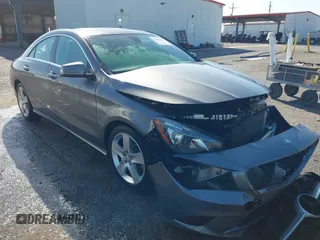 2015 Mercedes-Benz CLA 250 with VIN WDDSJ4EB1FN247908, listed as a IAAI auction lot 41992660 with 56,959 mi miles and . Bid and sale history available at DreamBid. Image 1.