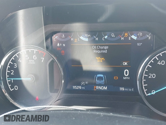 2021 Ford F-150 XL with VIN 1FTFX1E84MKE55115, listed as a IAAI auction lot 42081695 with 115,219 mi miles and . Bid and sale history available at DreamBid. Image 15.