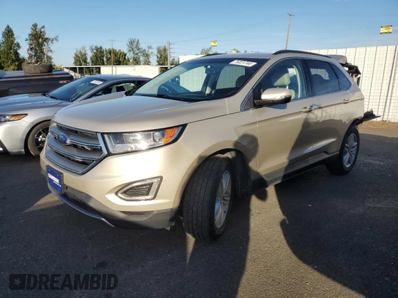 2018 Ford Edge SEL with VIN 2FMPK3J9XJBC51207, listed as a Copart auction lot 75321744 with 54,165 mi miles and Salvage Title. Bid and sale history available at carsss.com. Image 1.