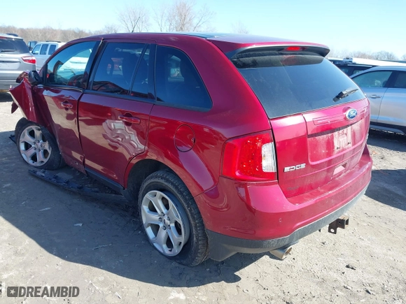 2013 Ford Edge SEL with VIN 2FMDK4JC1DBB77961, listed as a IAAI auction lot 41936661 with 158,148 mi miles. Bid and sale history available at carsss.com. Image 3.