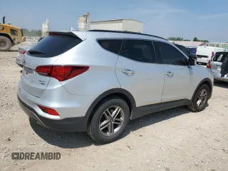 2017 Hyundai Santa Fe 2.4L with VIN 5XYZUDLB9HG491173, listed as a Copart auction lot 61109325 with 104,303 mi miles and Salvage title. Bid and sale history available at DreamBid. Image 3.