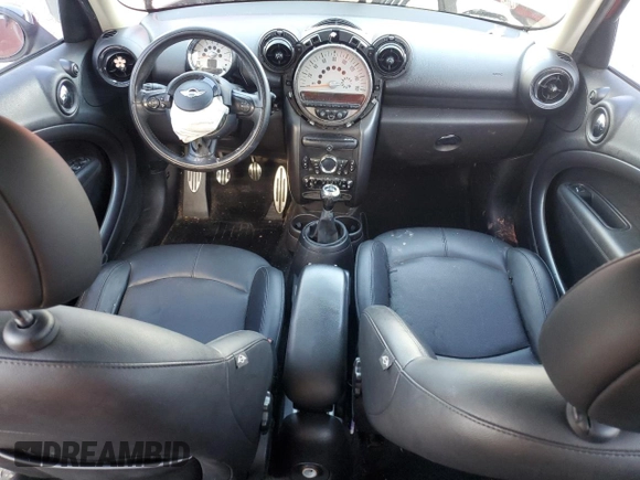 2013 MINI Countryman S ALL4 with VIN WMWZC5C53DWM16045, listed as a Copart auction lot 56057555 with 167,263 mi miles and Salvage title. Bid and sale history available at DreamBid. Image 8.