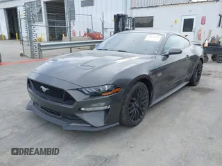 2019 Ford Mustang GT with VIN 1FA6P8CF0K5124320, listed as a IAAI auction lot 42314129 with 102,589 mi miles and . Bid and sale history available at DreamBid. Image 18.