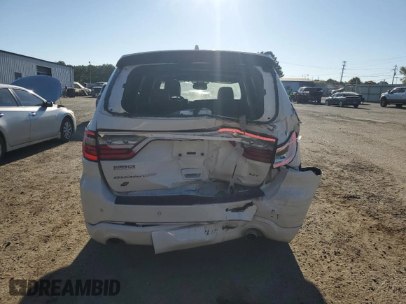 2022 Dodge Durango GT Plus with VIN 1C4RDJDG4NC205948, listed as a Copart auction lot 75867294 with 68,612 mi miles and Salvage title. Bid and sale history available at DreamBid. Image 6.