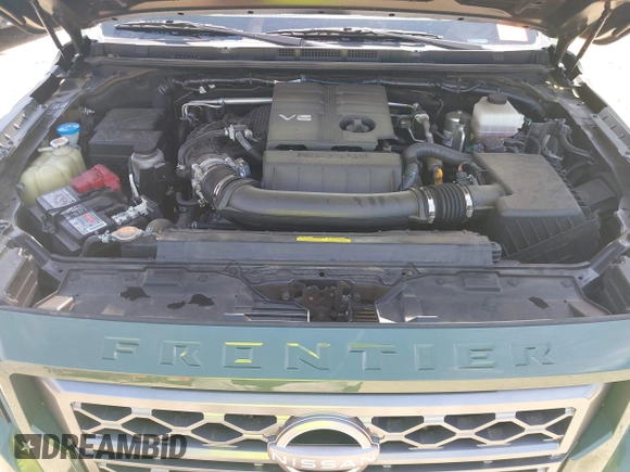 2022 Nissan Frontier SV with VIN 1N6ED1EK1NN695199, listed as a IAAI auction lot 42085368 with 30,481 mi miles and . Bid and sale history available at DreamBid. Image 10.