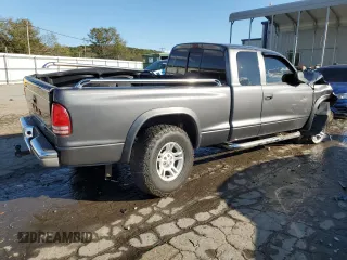 2003 Dodge Dakota SLT with VIN 1D7HG42N93S363166, listed as a Copart auction lot 72176534 with 189,834 mi miles and Salvage Title. Bid and sale history available at carsss.com. Image 3.