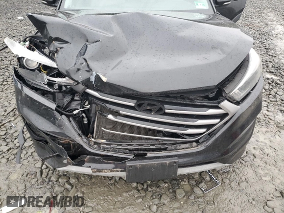 2017 Hyundai Tucson Value with VIN KM8J3CA25HU296615, listed as a Copart auction lot 43335455 with 96,610 mi miles and Salvage Title. Bid and sale history available at carsss.com. Image 12.