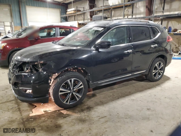 2018 Nissan Rogue SV with VIN 5N1AT2MV6JC779686, listed as a Copart auction lot 82336034 with 158,318 mi miles and Salvage Title. Bid and sale history available at carsss.com. Image 1.