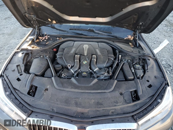 2017 BMW 7 Series with VIN WBA7F2C32HG422866, listed as a Copart auction lot 76177184 with 146,565 mi miles and Salvage Title. Bid and sale history available at DreamBid. Image 11.