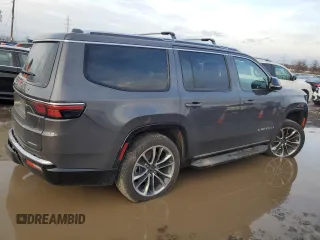 2023 Jeep Wagoneer Series II Carbide с VIN 1C4SJVBP2PS585000, выставлен на аукционе Copart как лот 86178334 с пробегом 14 028 миль миль и Списание • Salvage title. История ставок и продаж доступна на DreamBid. Изображение 3.