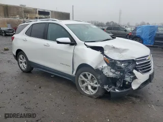 2018 Chevrolet Equinox Premier with VIN 2GNAXVEVXJ6326101, listed as a Copart auction lot 84187174 with 47,177 mi miles and Salvage Title. Bid and sale history available at carsss.com. Image 4.
