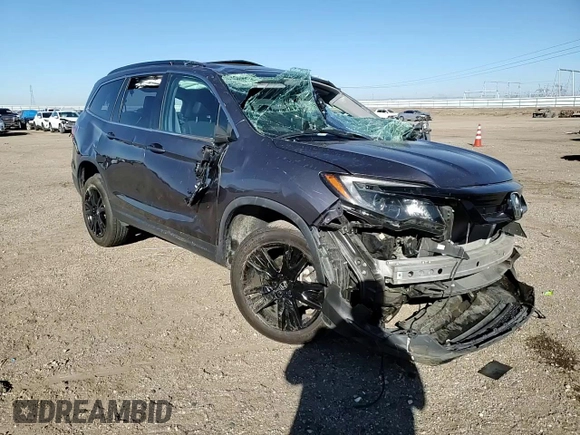 2021 Honda Pilot Special Edition with VIN 5FNYF5H24MB040819, listed as a Copart auction lot 42848155 with 48,645 mi miles and Salvage Title. Bid and sale history available at DreamBid. Image 11.