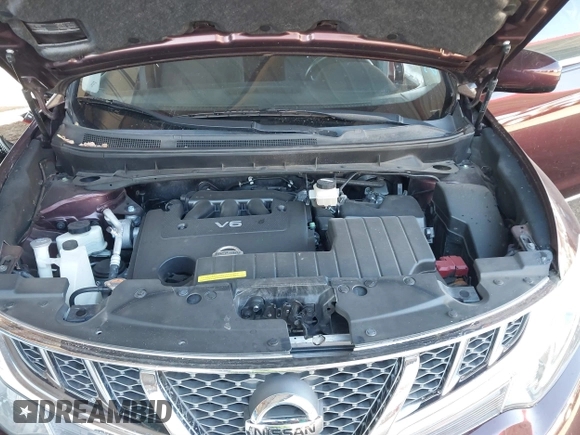 2014 Nissan Murano SV with VIN JN8AZ1MU4EW404070, listed as a IAAI auction lot 41670291 with 91,334 mi miles and . Bid and sale history available at DreamBid. Image 10.