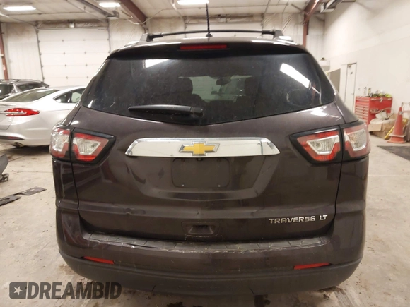 2015 Chevrolet Traverse LT with VIN 1GNKRGKD3FJ156874, listed as a IAAI auction lot 42013789 with 196,377 mi miles. Bid and sale history available at carsss.com. Image 16.