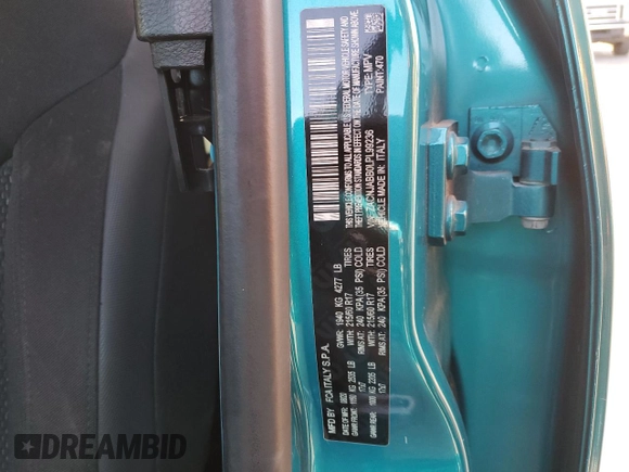 2020 Jeep Renegade Altitude with VIN ZACNJABB0LPL99236, listed as a Copart auction lot 44825675 with 83,809 mi miles and Salvage Title. Bid and sale history available at DreamBid. Image 12.