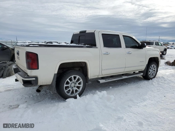 2014 GMC Sierra 1500 Denali with VIN 3GTU2WEJ6EG455647, listed as a Copart auction lot 41509395 with 128,883 mi miles and Salvage Title. Bid and sale history available at carsss.com. Image 3.