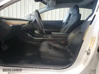 2019 Tesla Model 3 Long Range with VIN 5YJ3E1EB5KF454117, listed as a Copart auction lot 53352525 with 42,483 mi miles and Salvage Title. Bid and sale history available at carsss.com. Image 7.