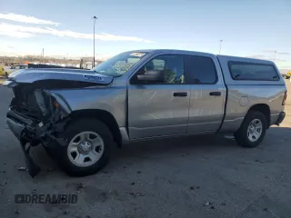 2023 Ram 1500 Tradesman with VIN 1C6RRFCG4PN546412, listed as a Copart auction lot 79531084 with 47,610 mi miles and Salvage title. Bid and sale history available at DreamBid. Image 1.