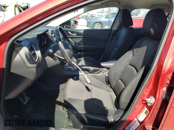 2014 Mazda 3 i Touring with VIN JM1BM1V78E1118596, listed as a Copart auction lot 48522915 with 163,735 mi miles and Salvage Title. Bid and sale history available at DreamBid. Image 7.