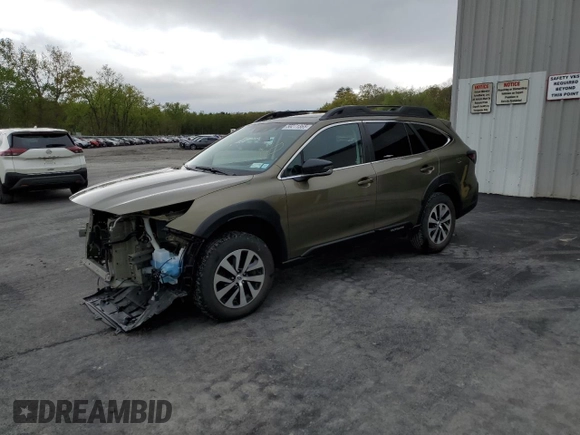 2024 Subaru Outback Premium z VIN 4S4BTAFC5R3107785, wystawiony jako Copart lot #56271365 z przebiegiem 25 169 mil mil oraz Szkoda całkowita • Salvage title. Historia ofert i sprzedaży dostępna na DreamBid. Obrazek 1.