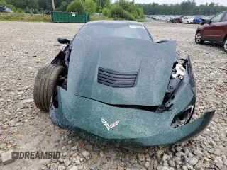 2014 Chevrolet Corvette 2LT with VIN 1G1YC2D7XE5127466, listed as a Copart auction lot 61139044 with 14,515 mi miles and Salvage Title. Bid and sale history available at carsss.com. Image 5.