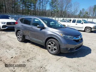 2019 Honda CR-V EX with VIN 5J6RW1H5XKL005682, listed as a IAAI auction lot 41663175 with 91,367 mi miles. Bid and sale history available at carsss.com. Image 1.
