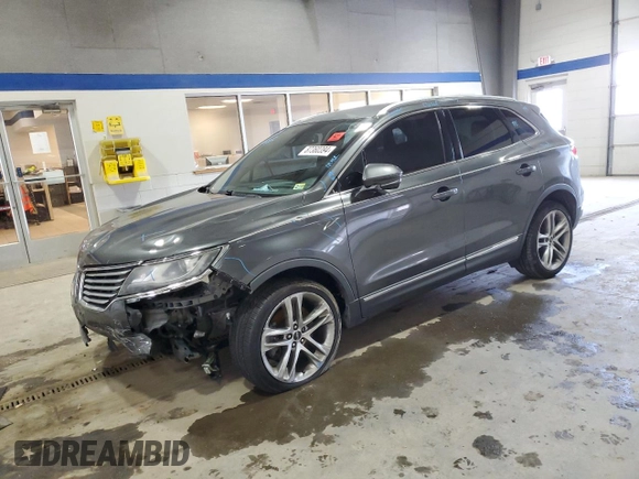 2017 Lincoln MKC Reserve with VIN 5LMCJ3D93HUL03680, listed as a Copart auction lot 87360394 with 66,428 mi miles and Salvage Title. Bid and sale history available at carsss.com. Image 1.