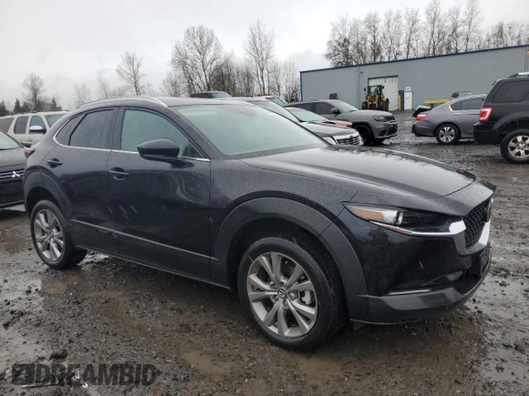 2023 Mazda CX-30 S Preferred with VIN 3MVDMBCM4PM571464, listed as a Copart auction lot 49984875 with 7,721 mi miles and Salvage title. Bid and sale history available at DreamBid. Image 4.