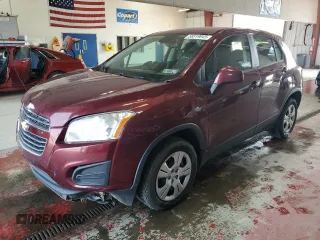 2016 Chevrolet Trax LS z VIN 3GNCJKSB4GL234733, wystawiony jako Copart lot #58519045 z przebiegiem Nie podano mil oraz Szkoda całkowita • Salvage title. Historia ofert i sprzedaży dostępna na DreamBid. Obrazek 1.