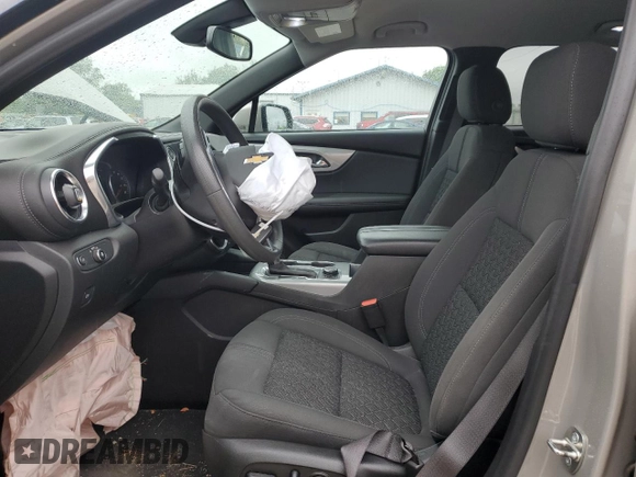 2021 Chevrolet Blazer LT with VIN 3GNKBHRS9MS532455, listed as a Copart auction lot 59397855 with Not provided miles and Salvage title. Bid and sale history available at DreamBid. Image 7.