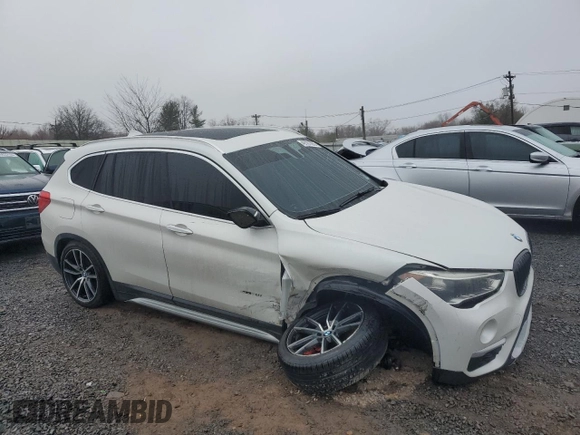 2016 BMW X1 xDrive28i with VIN WBXHT3C36GP881275, listed as a Copart auction lot 49181055 with 129,469 mi miles and Salvage Title. Bid and sale history available at carsss.com. Image 4.