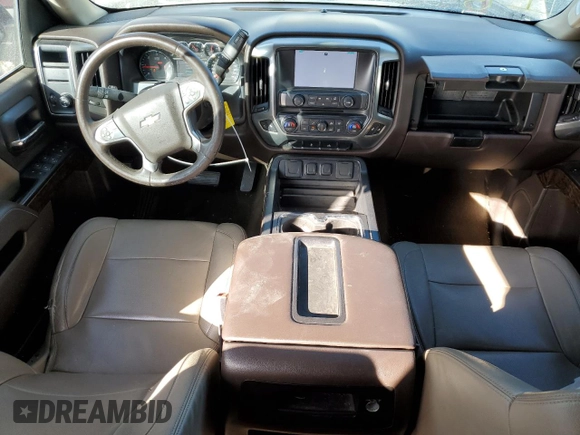 2015 Chevrolet Silverado 1500 LT with VIN 3GCPCREC0FG421086, listed as a Copart auction lot 48220245 with 153,566 mi miles and Salvage Title. Bid and sale history available at DreamBid. Image 8.