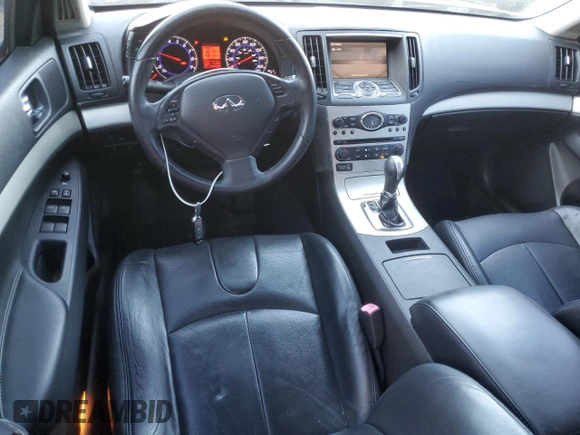 2008 Infiniti G35 with VIN JNKBV61EX8M223608, listed as a Copart auction lot 84799084 with 71,328 mi miles and Salvage Title. Bid and sale history available at DreamBid. Image 8.