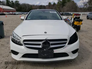 2021 Mercedes-Benz C 300 with VIN W1KWF8EB3MR635559, listed as a Copart auction lot 49066275 with 19,447 mi miles and Salvage Title. Bid and sale history available at carsss.com. Image 5.