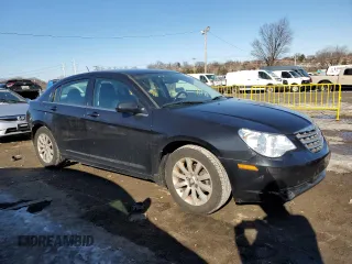 2010 Chrysler Sebring Limited with VIN 1C3CC5FB4AN111539, listed as a Copart auction lot 87454994 with 53,979 mi miles and Salvage Title. Bid and sale history available at carsss.com. Image 4.